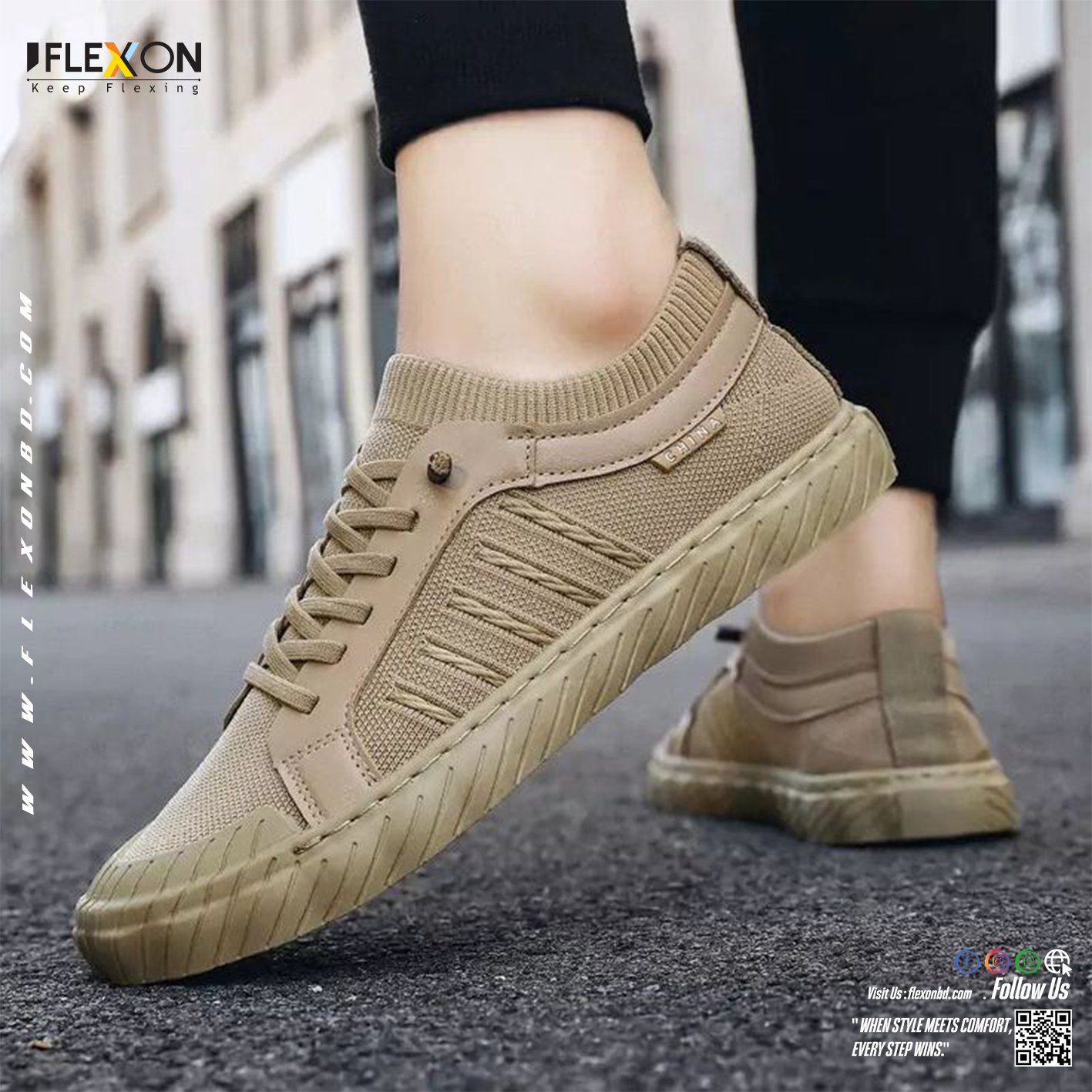 PREMIUM Imported Casual Shoe | Brown | Code - FX 10