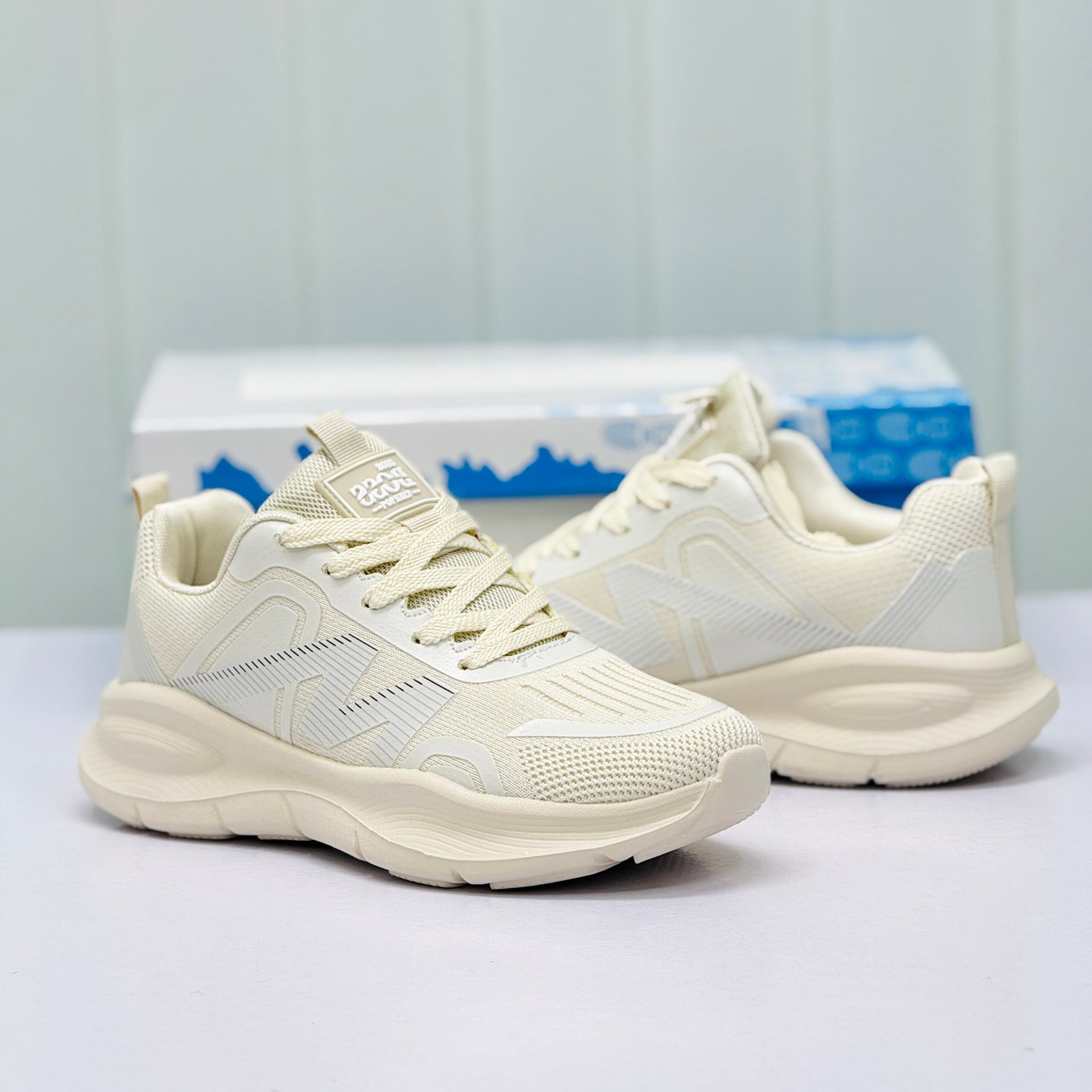 PREMIUM Men's Running Sneaker | Light Beige | Code - FX 15 - Image 4